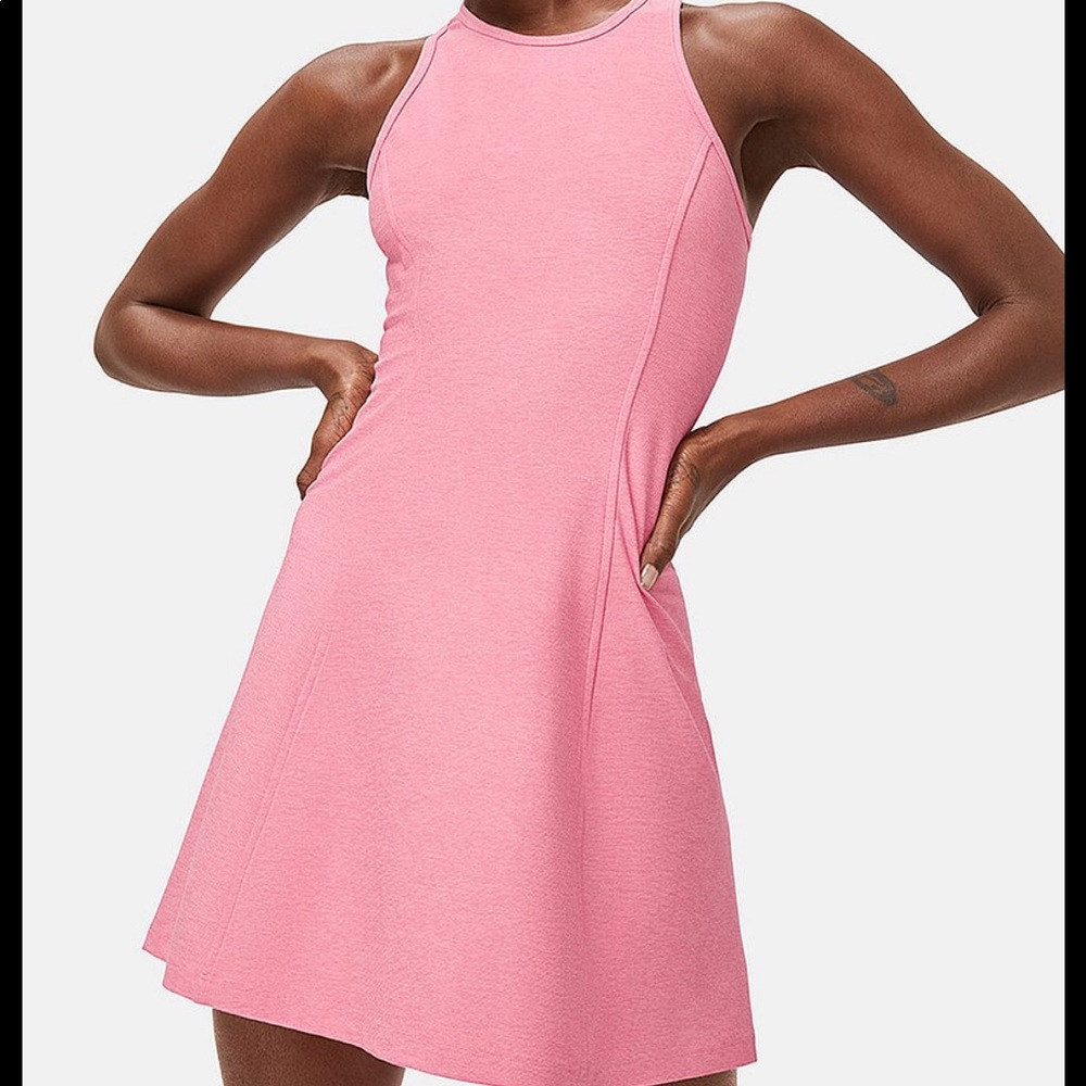 Outdoor Voices Athena Dress (Pink Punch)
